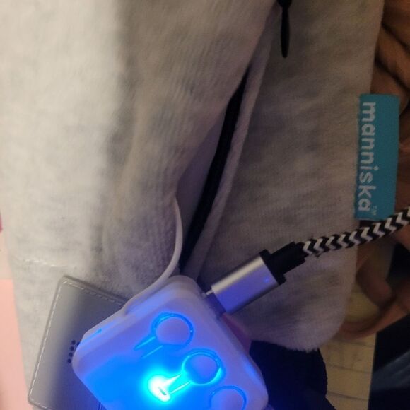 Bluetooth Music Sleep Mask Eyemask Built in Headphones in line remote grey - Picture 9 of 16